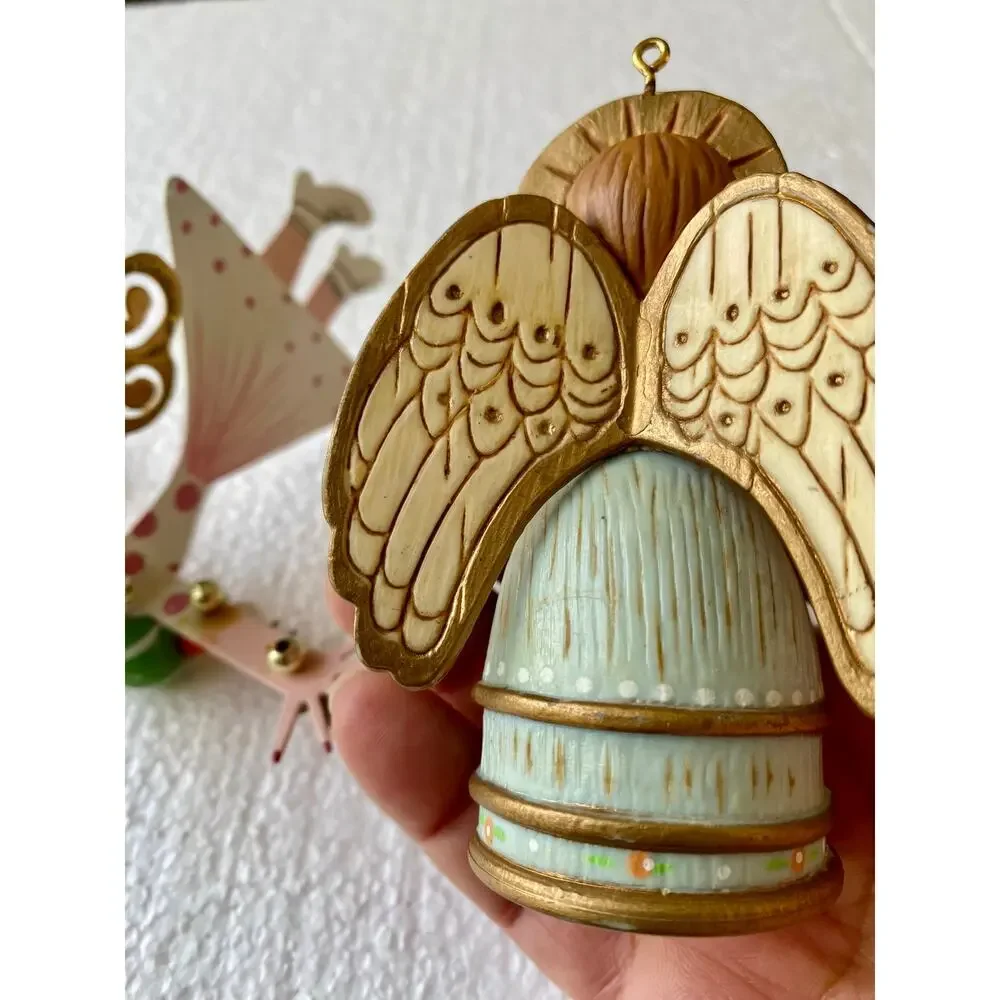 whimsical tennis player Karen Rossi Silvestri vintage 1977 Hallmark Angel
